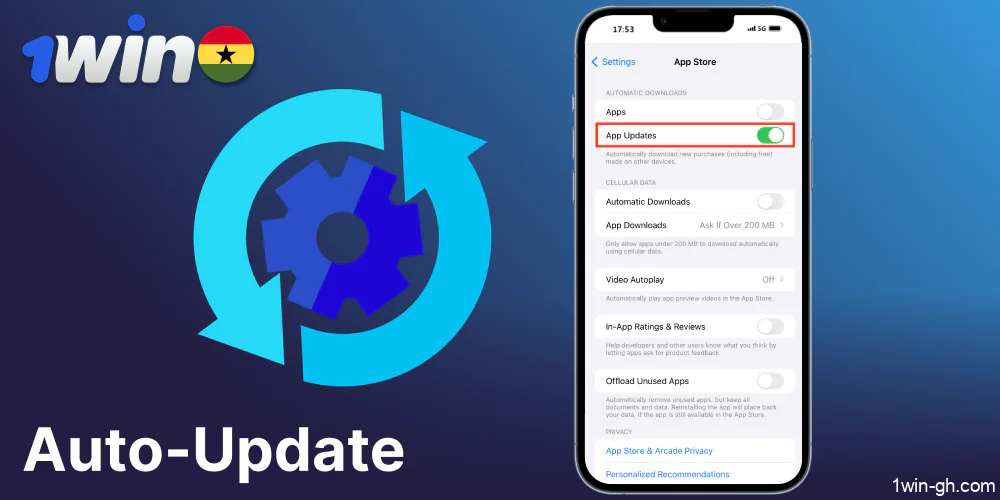 Auto-Updates available for 1win mobile app