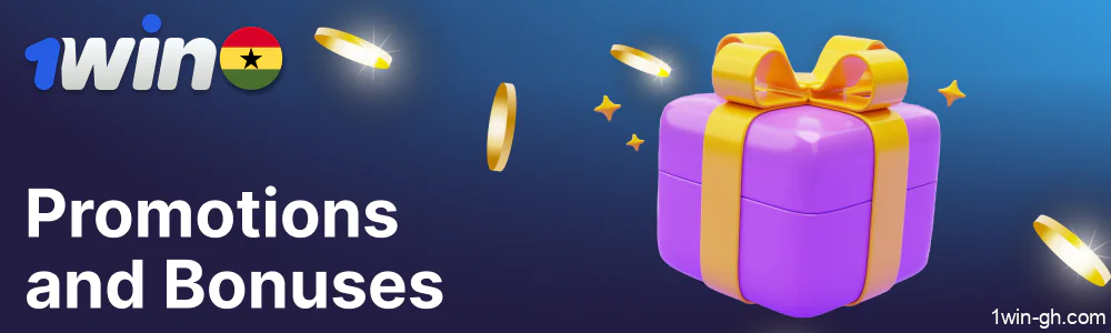 Bonuses and promotional offers for 1win players from Ghana